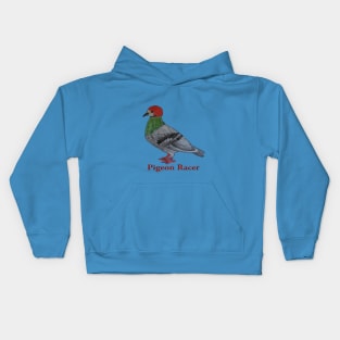 Pigeon Racer Kids Hoodie